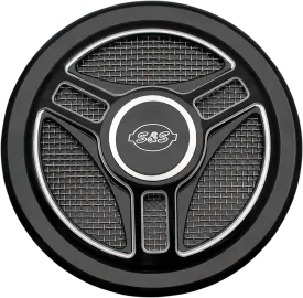 1014-0171 - S&S CYCLE Triple-Spoke Air Cleaner Cover 170-0210