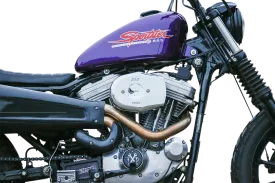 1014-0296 - S&S CYCLE Stealth Tribute Air Cleaner Cover - Chrome 170-0592
