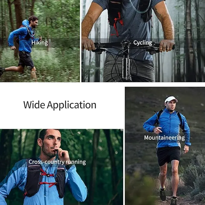 1/2/4/8 Pack Hydration Bladder, 1.5L/2L/2.5L/3L Water Reservoir, Leakproof Water Bladder Hydration Pack, Large Opening Water Storage Bladder Bag, for Cycling Hiking Camping