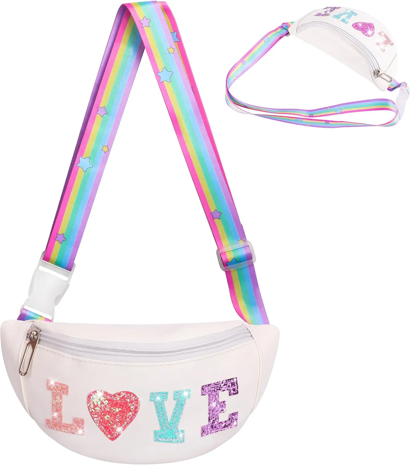 3 4 5 6 7 8 9 10 Year Old Girl Gifts Fanny Pack For Girls Easter Gifts For Teens Girls Belt Bag Crossbody Bag Small Crossbody Bags For Women Birthday Bags For Kids