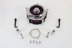 34-1712 - Exposed Filter Air Cleaner Kit Chrome