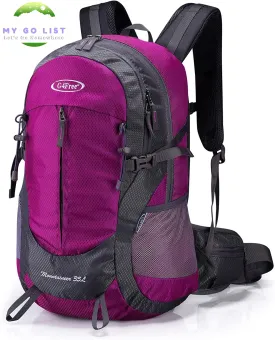 35L Hiking Backpack Water Resistant