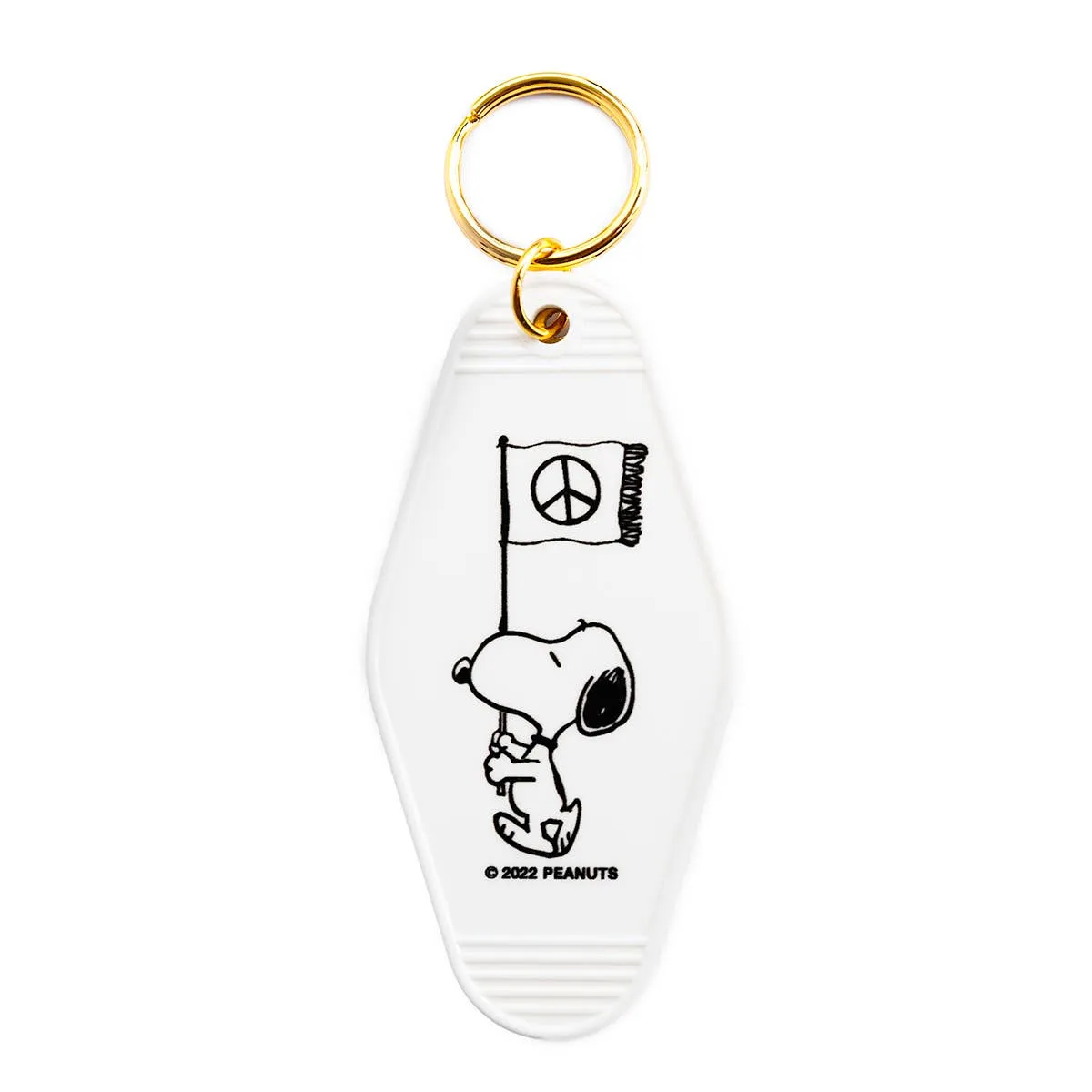 3P4 x Peanuts® - Snoopy Peace Movement Key Tag