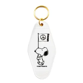 3P4 x Peanuts® - Snoopy Peace Movement Key Tag