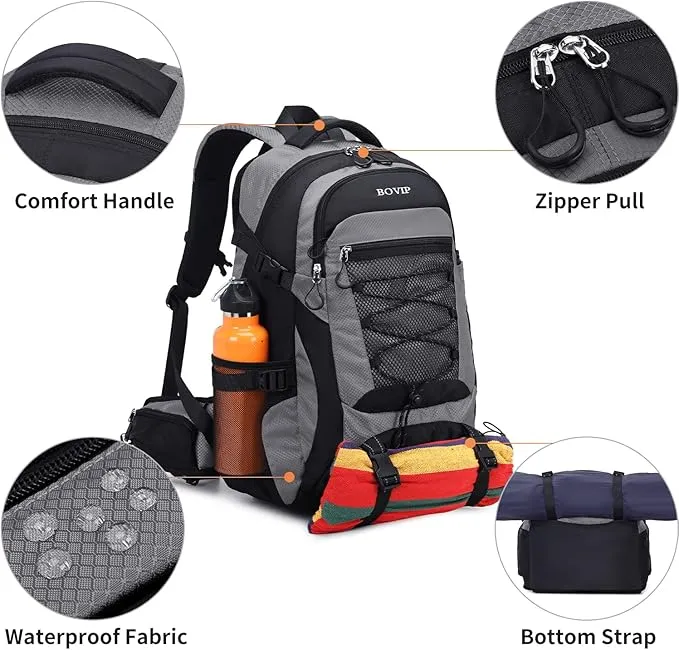 40L Hiking Backpack Waterproof Lightweight Daypack Travel Sports Camping Backpack for Men Women