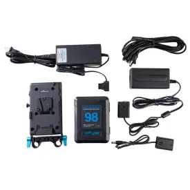 98Wh V-Mount Battery and Complete Power Kit for Sony A7 Series