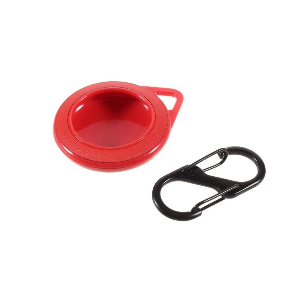 AirTags protective cover with keychain - Red