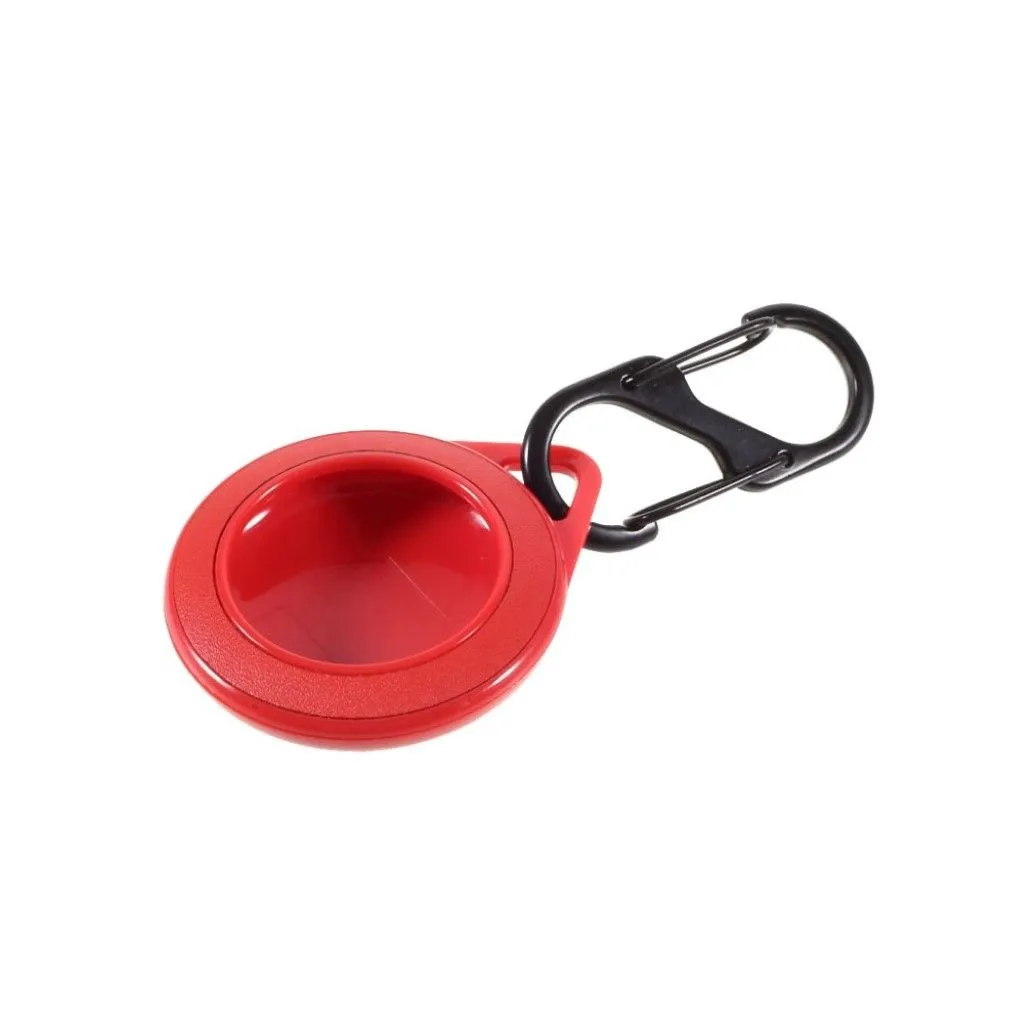 AirTags protective cover with keychain - Red