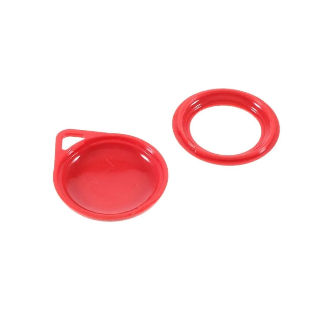 AirTags protective cover with keychain - Red