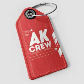 AK - Luggage Tag