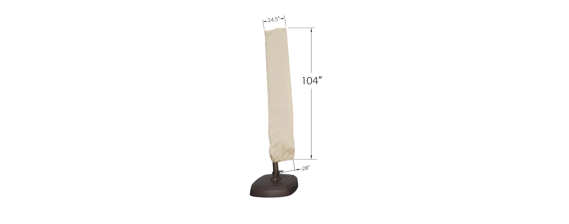 AKZP & AKZ Cantilever Styles Protective Cover by Treasure Garden