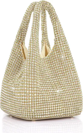 BABEYOND Clutch Purses for Women - Sparkly Evening Bags Glitter Rhinestone Portable Handbag for Party Prom Wedding