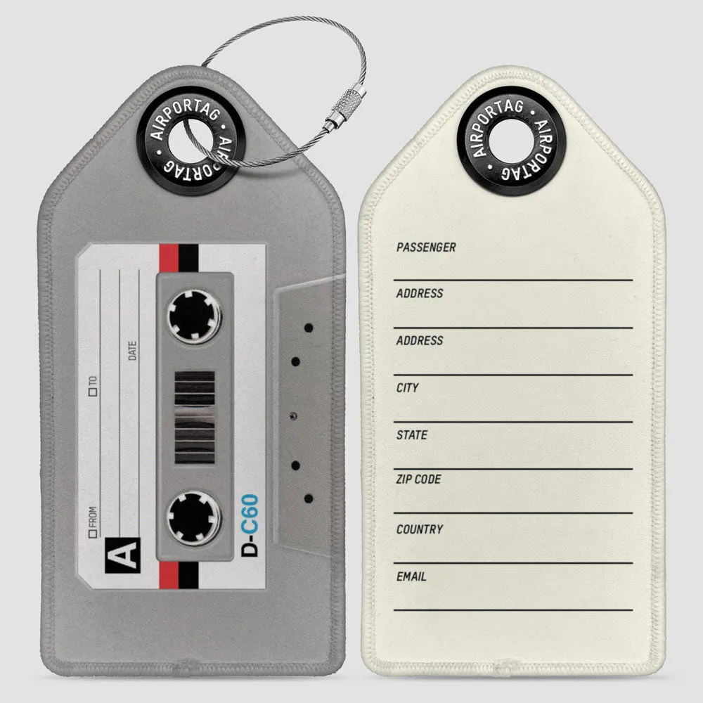Cassette Tape - Luggage Tag