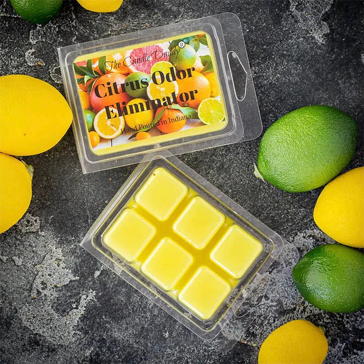 Citrus Scented Odor Eliminating Wax Melts | The Candle Daddy