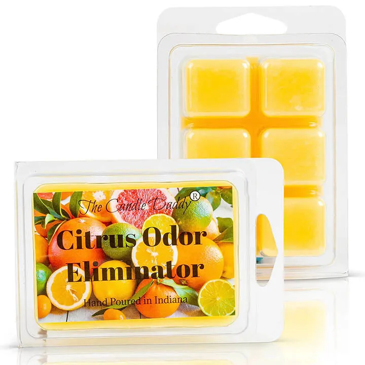 Citrus Scented Odor Eliminating Wax Melts | The Candle Daddy