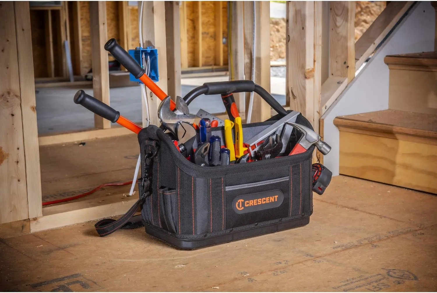 Crescent 17" Tradesman Open Top Tool Bag, CTB1710
