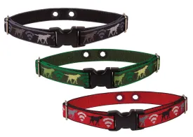 DogWatch Receiver Replacement Collar Wide 1" - DogWatch Logo Pattern