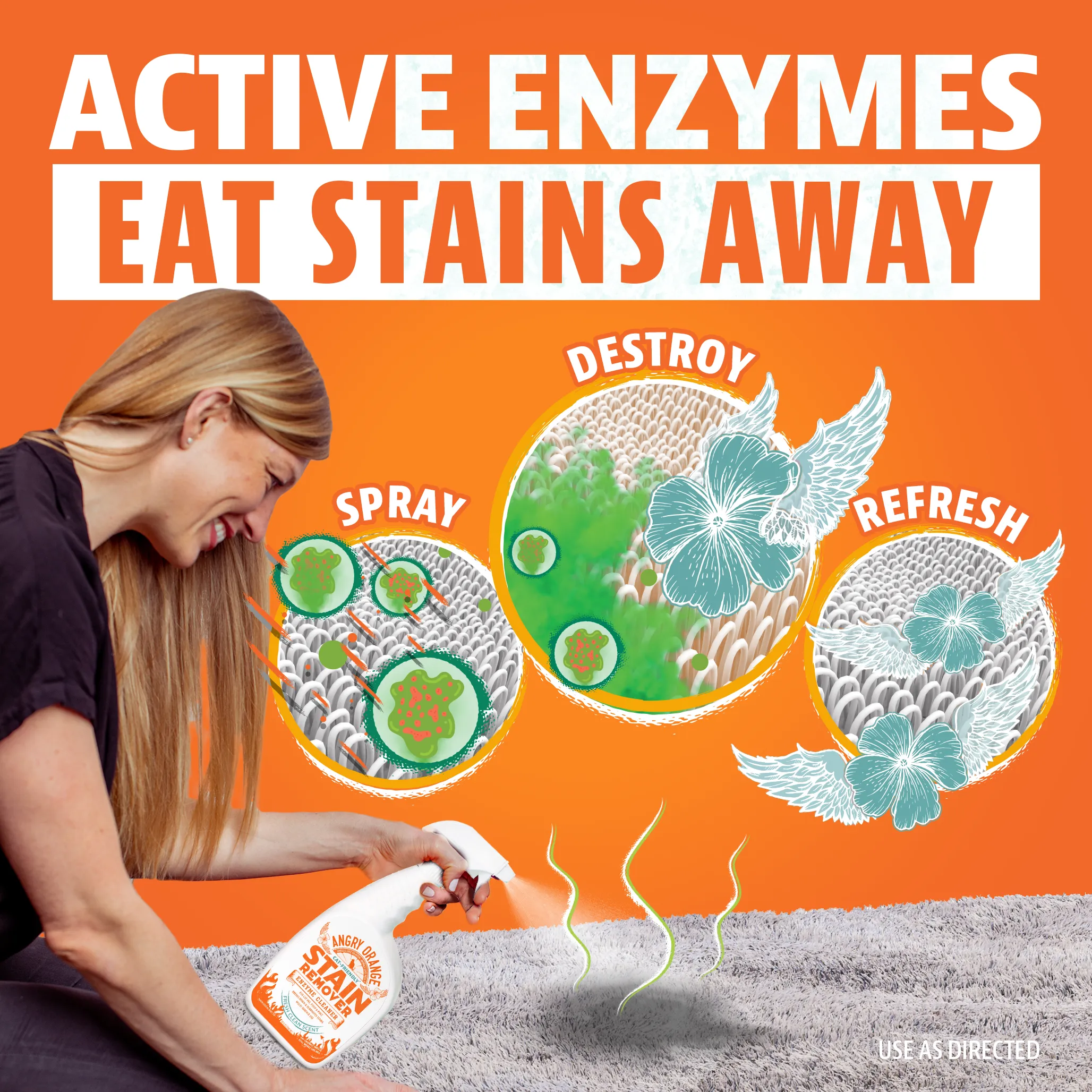 Dual Action Pet Stain & Odor Remover