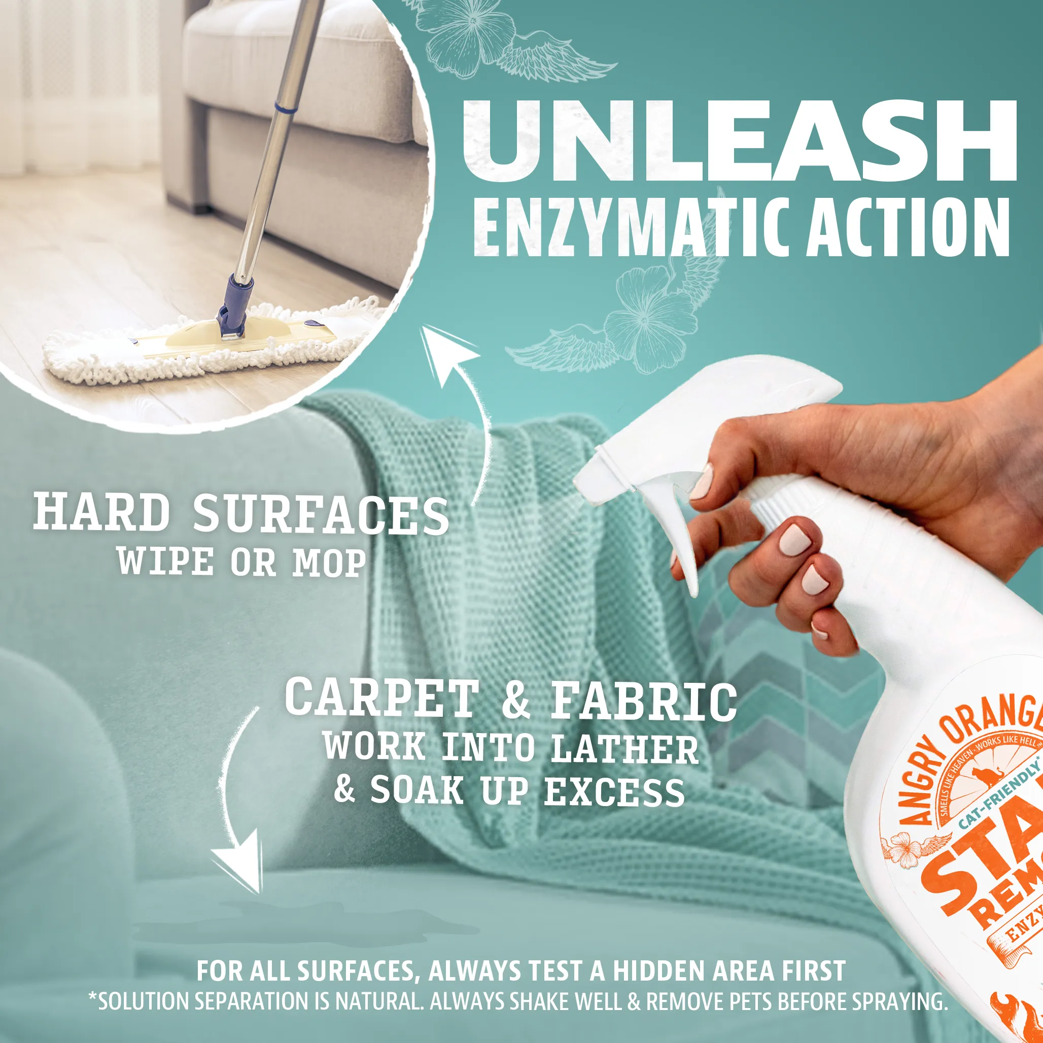 Dual Action Pet Stain & Odor Remover