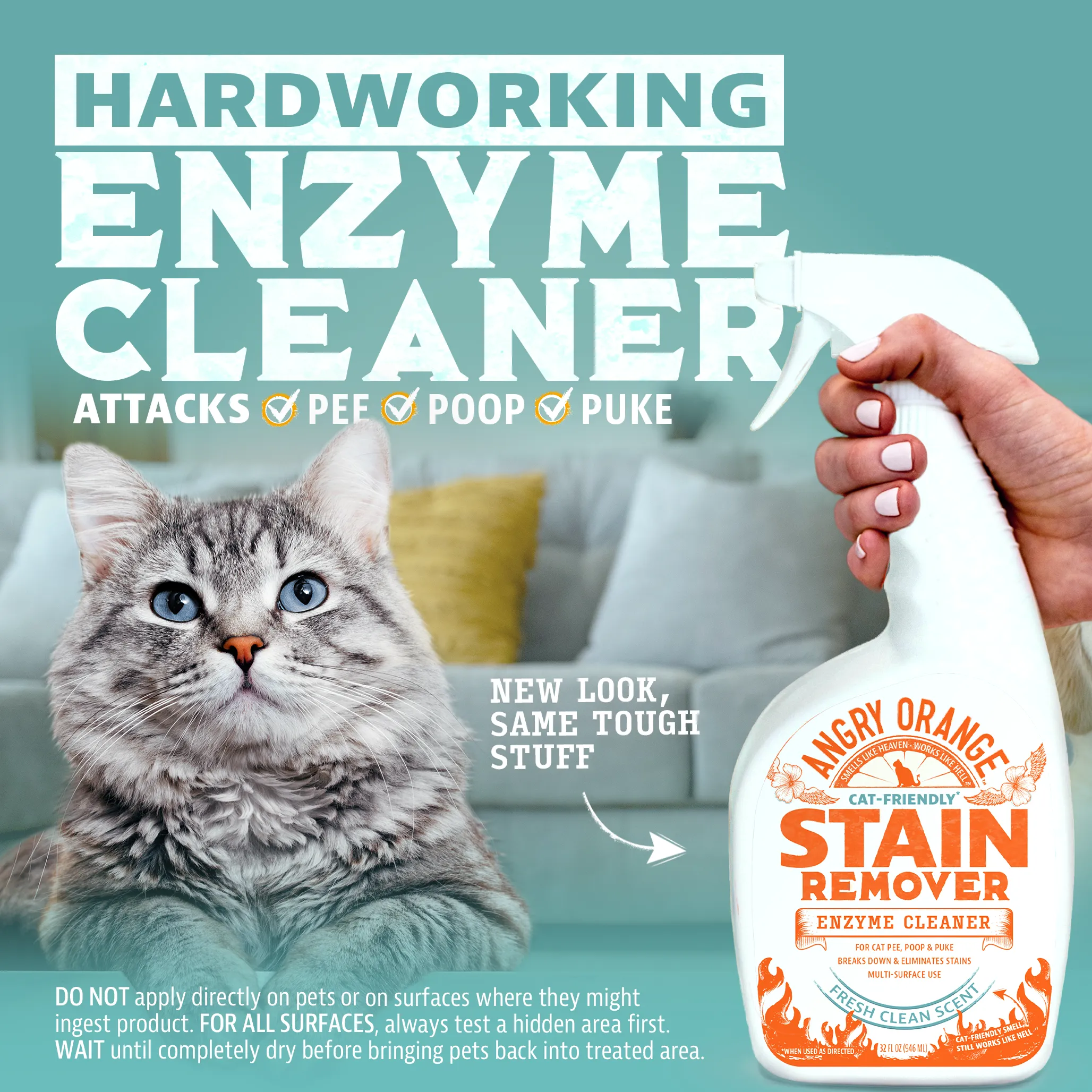 Dual Action Pet Stain & Odor Remover