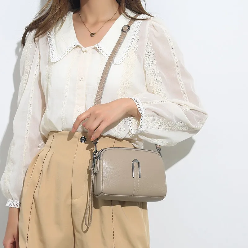 Everyday Basic Multi-pocket Messenger Crossbody Bags