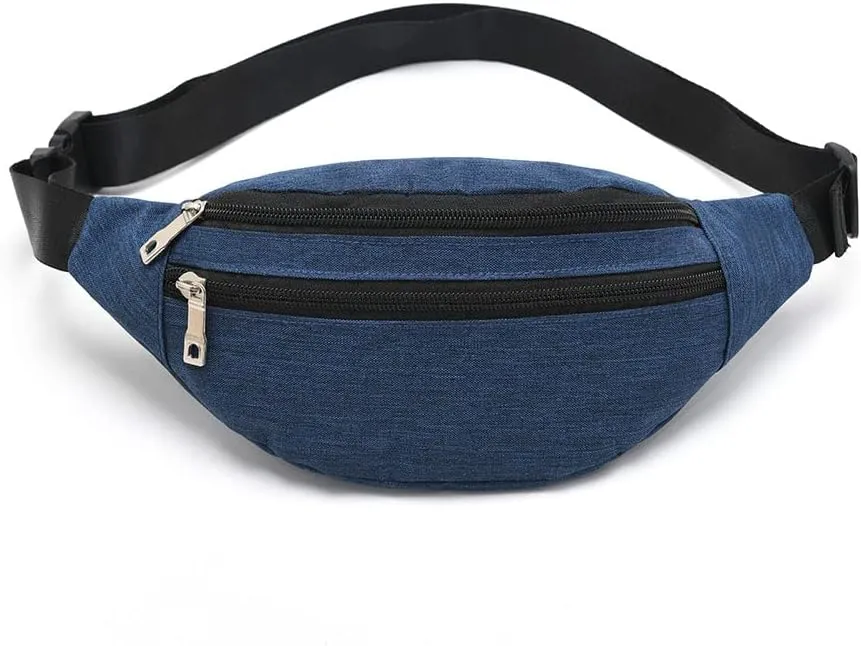 Fanny Packs for Women Men, Fashion Waist Pack Crossbody Bags Belt Bag with Adjustable Strap for Running Hiking Travel.