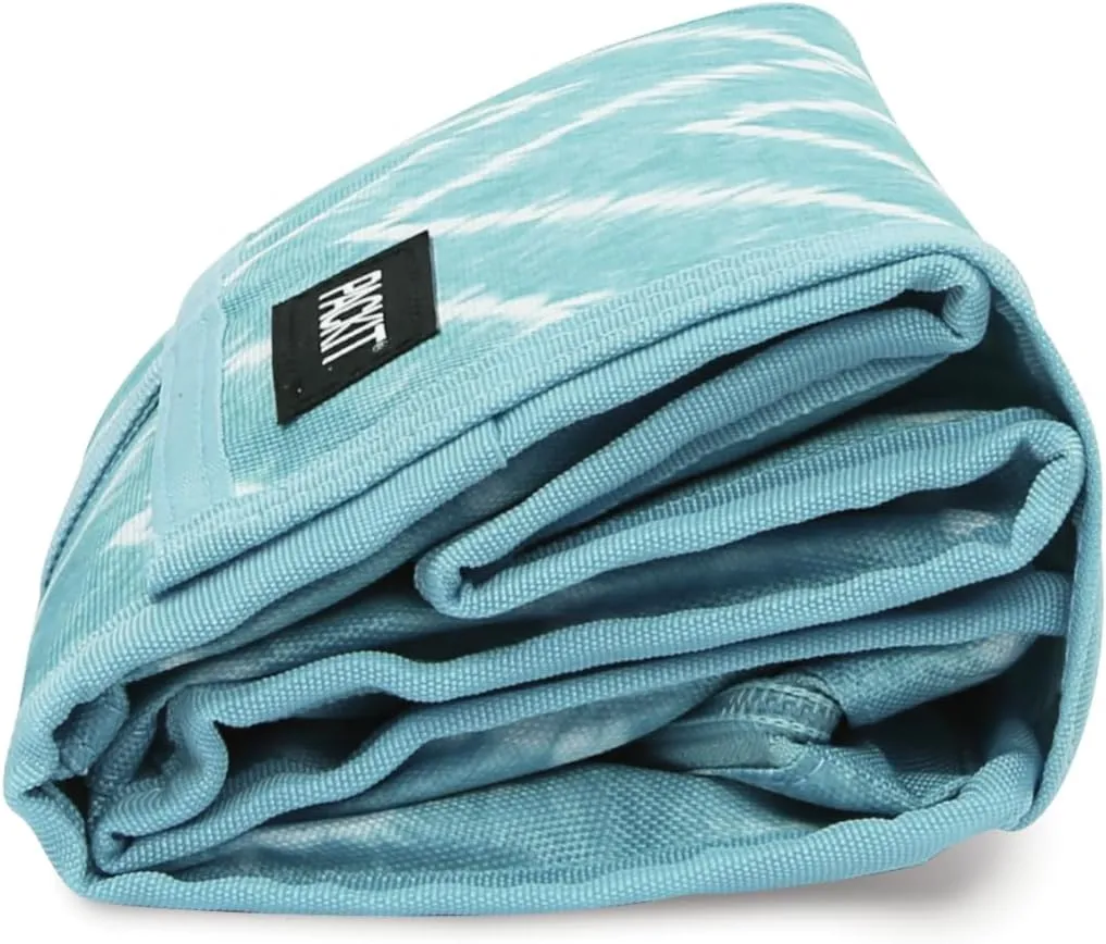 Freezable Lunch Bag, Aqua Tie Dye