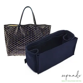 Goyard St Louis and Goyard Anjou Bag Organizer Insert, Bag Organizer with Laptop Compartment and Double Bottle Holders