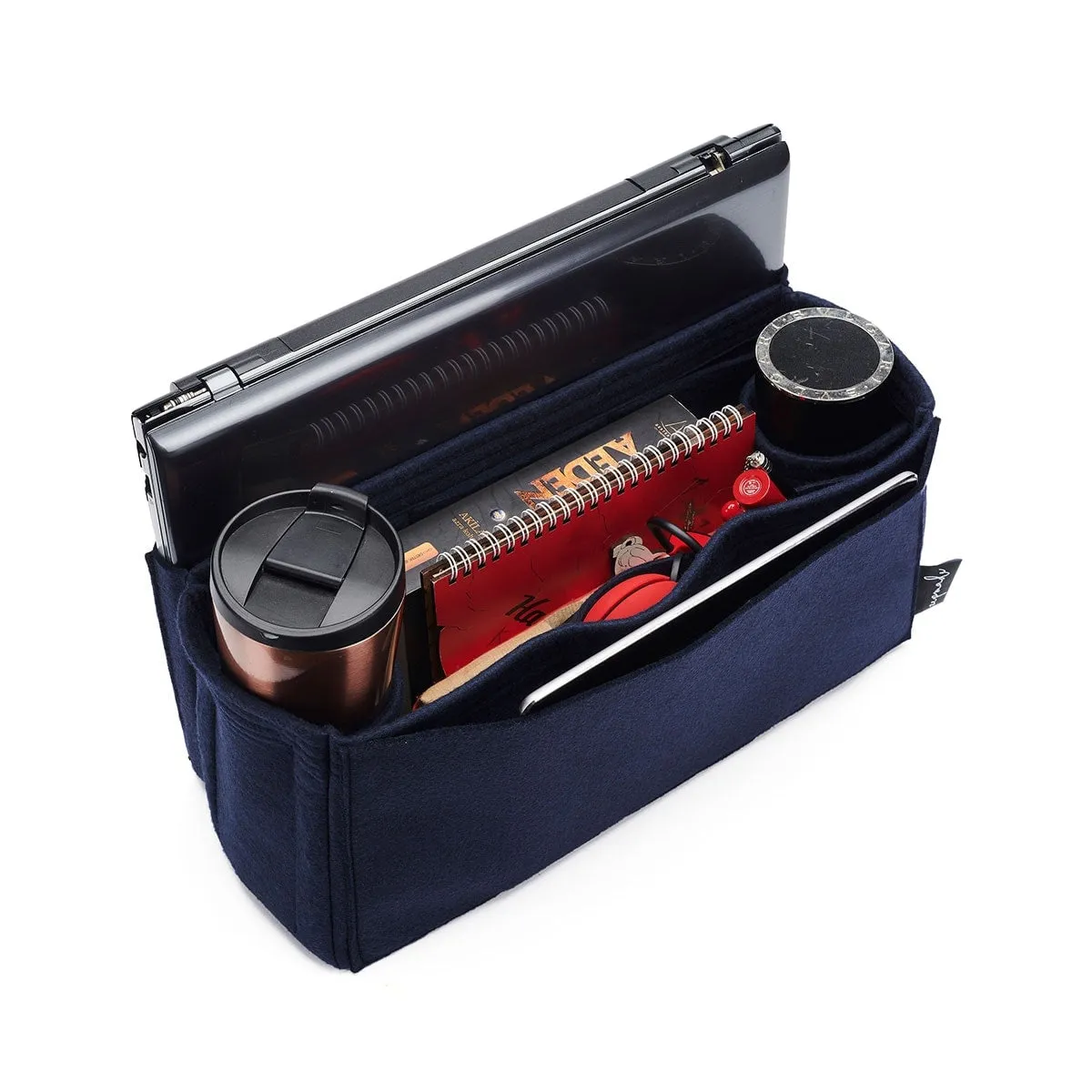 Goyard St Louis and Goyard Anjou Bag Organizer Insert, Bag Organizer with Laptop Compartment and Double Bottle Holders