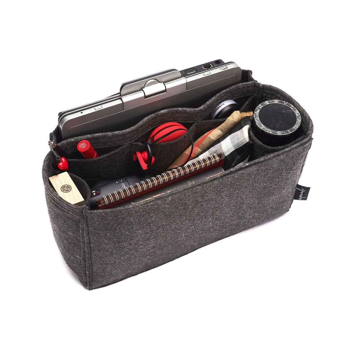 Goyard St Louis and Goyard Anjou Bag Organizer Insert, Bag Organizer with Laptop Compartment and Single Bottle Holder