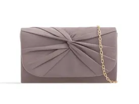 Grey Mini Clutch Bag