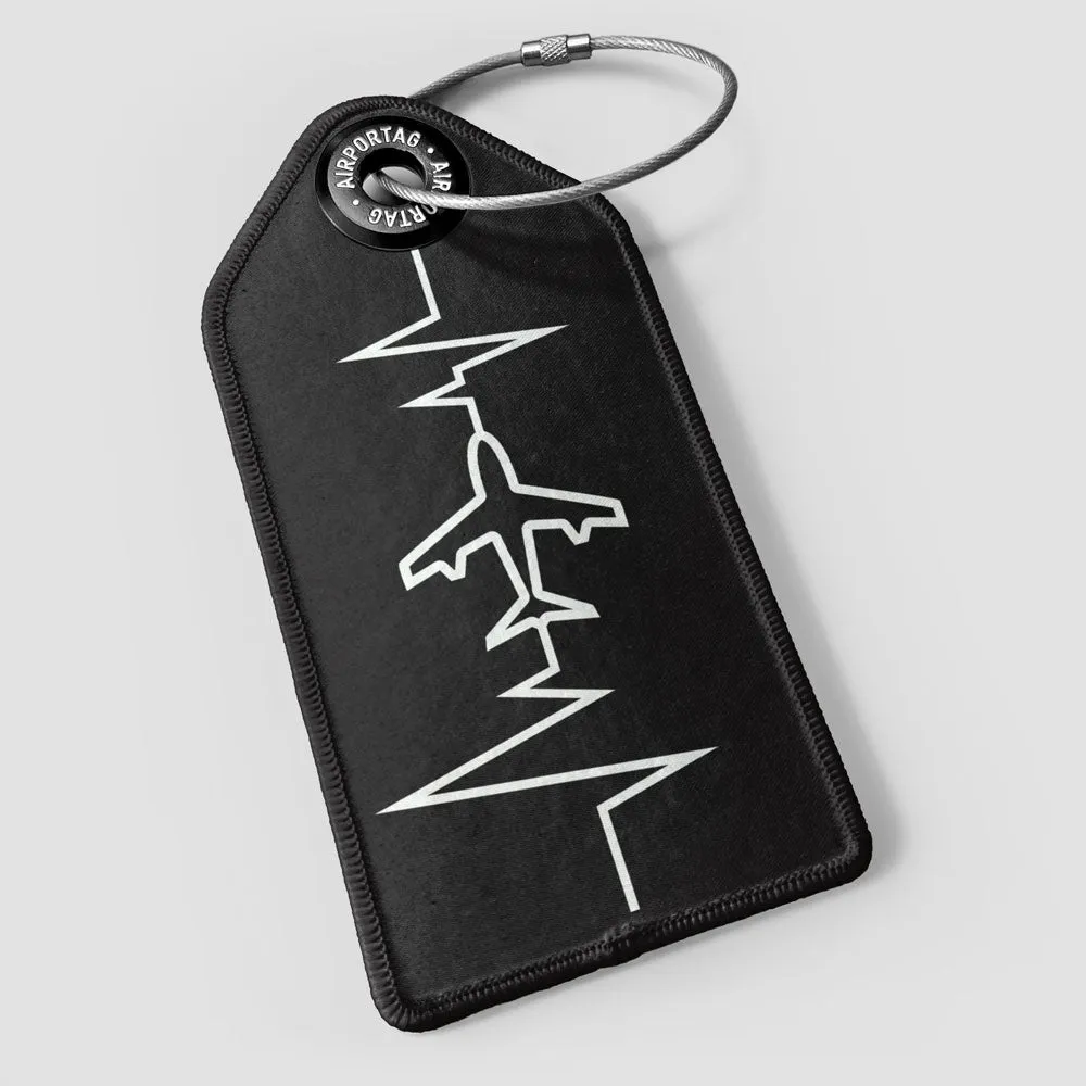 Heartbeat - Luggage Tag