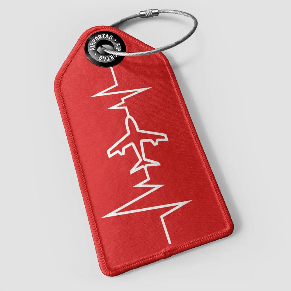 Heartbeat - Luggage Tag