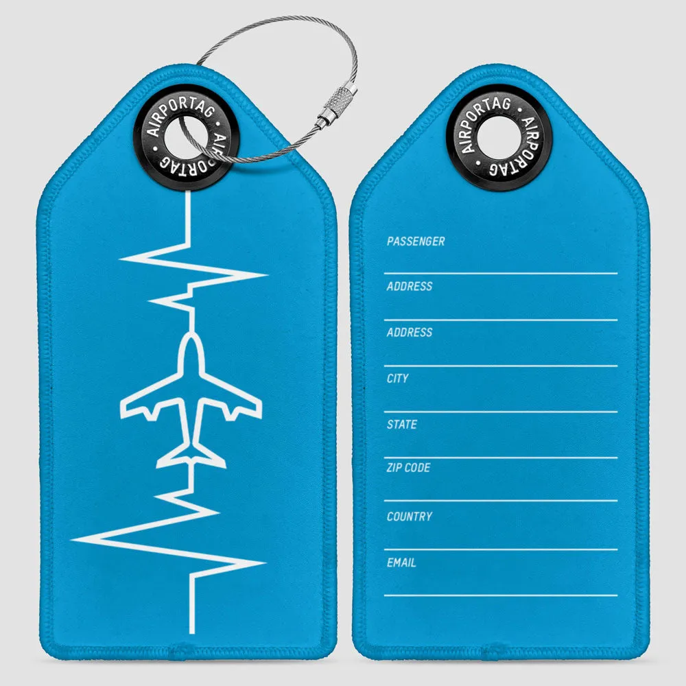 Heartbeat - Luggage Tag