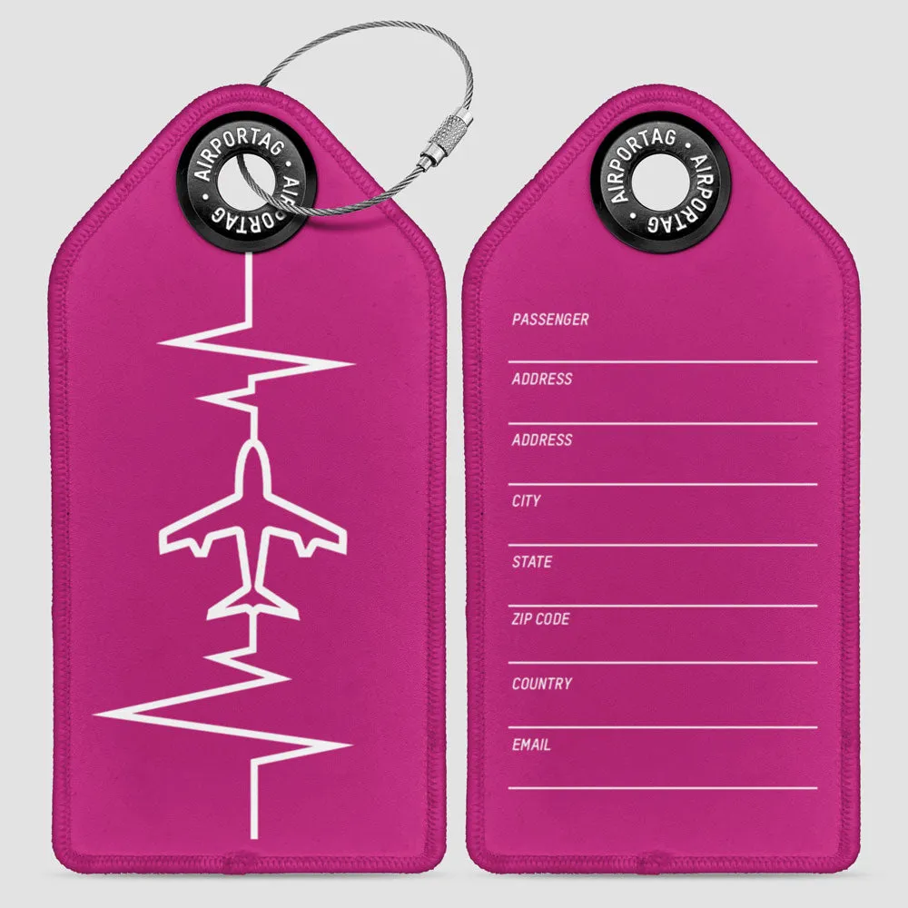 Heartbeat - Luggage Tag