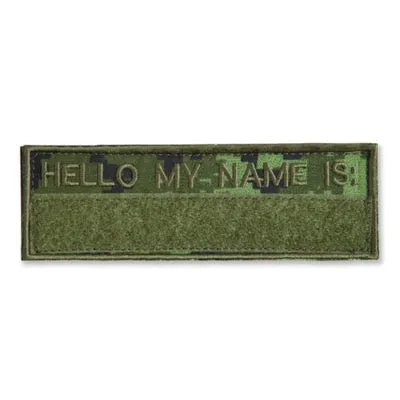 Hello My Name is...