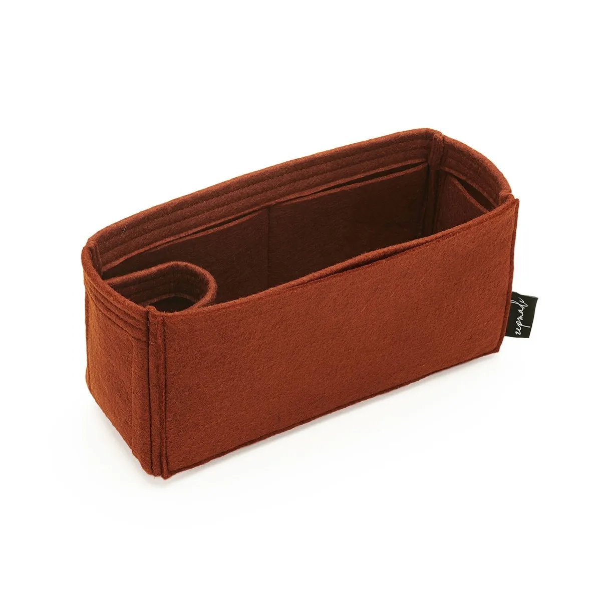 Hermes Birkin Bag Models Organizer Insert, Purse Organizer with Single Bottle Holder and Exterior Pockets
