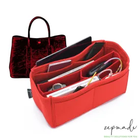 Hermes Garden Party Bag Models Organizer Insert, Purse Organizer with Middle Compartment and Exterior Pockets