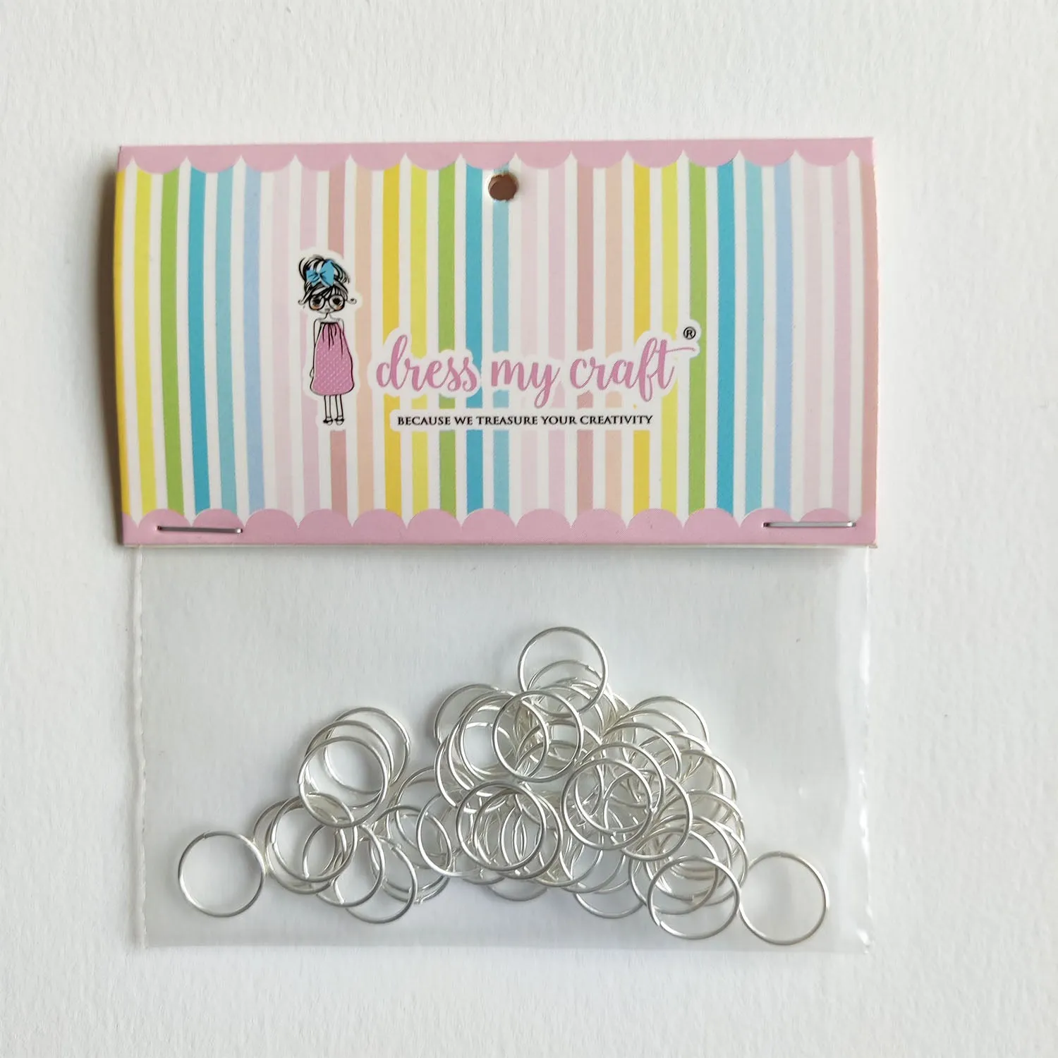 Jump Ring - Silver 7 X 10MM