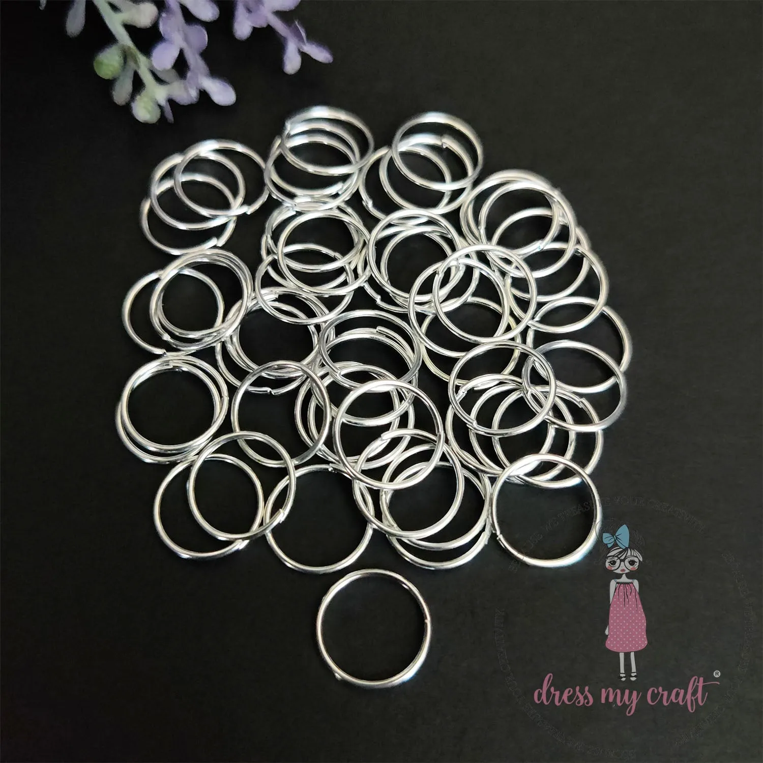 Jump Ring - Silver 7 X 10MM