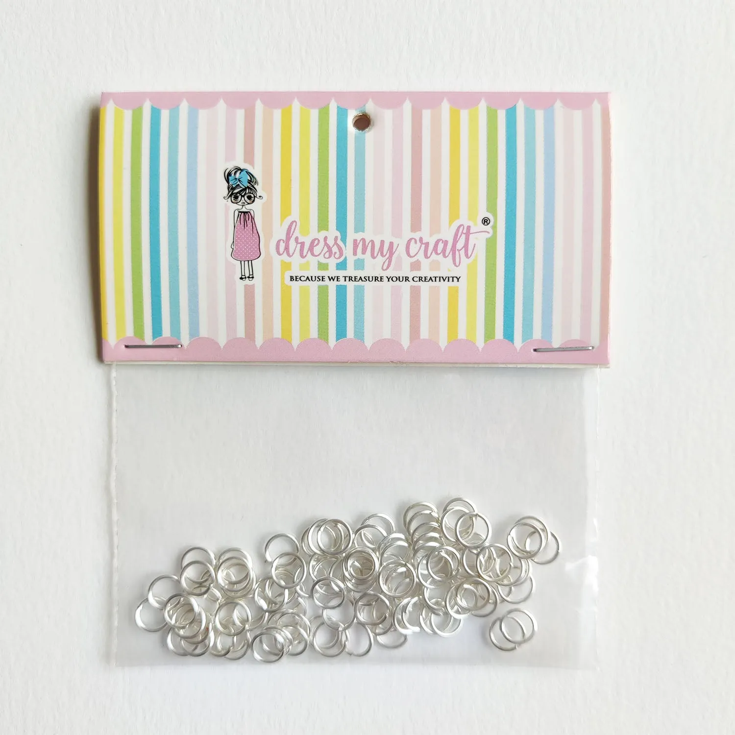 Jump Ring - Silver 7 X 6MM