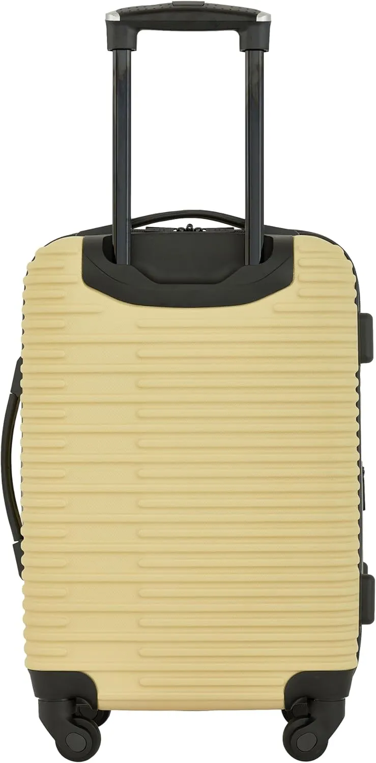 kensie Women's Hillsboro Luggage & Travel Bags Set, Dried Moss, 20" Carry-On