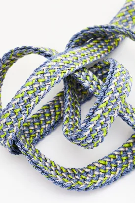 keychain band - FATIMA mini - blue flower