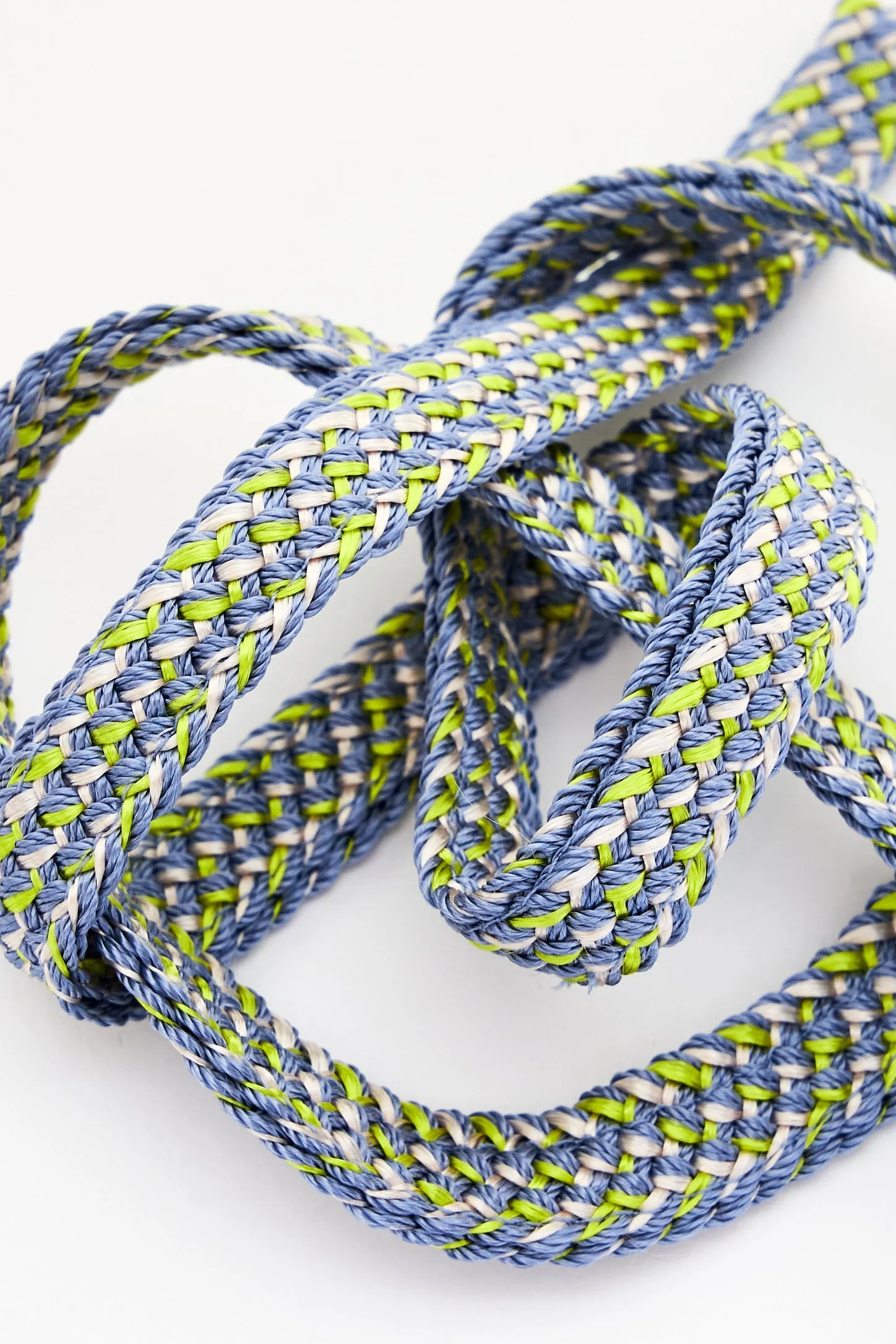 keychain band - FATIMA mini - blue flower