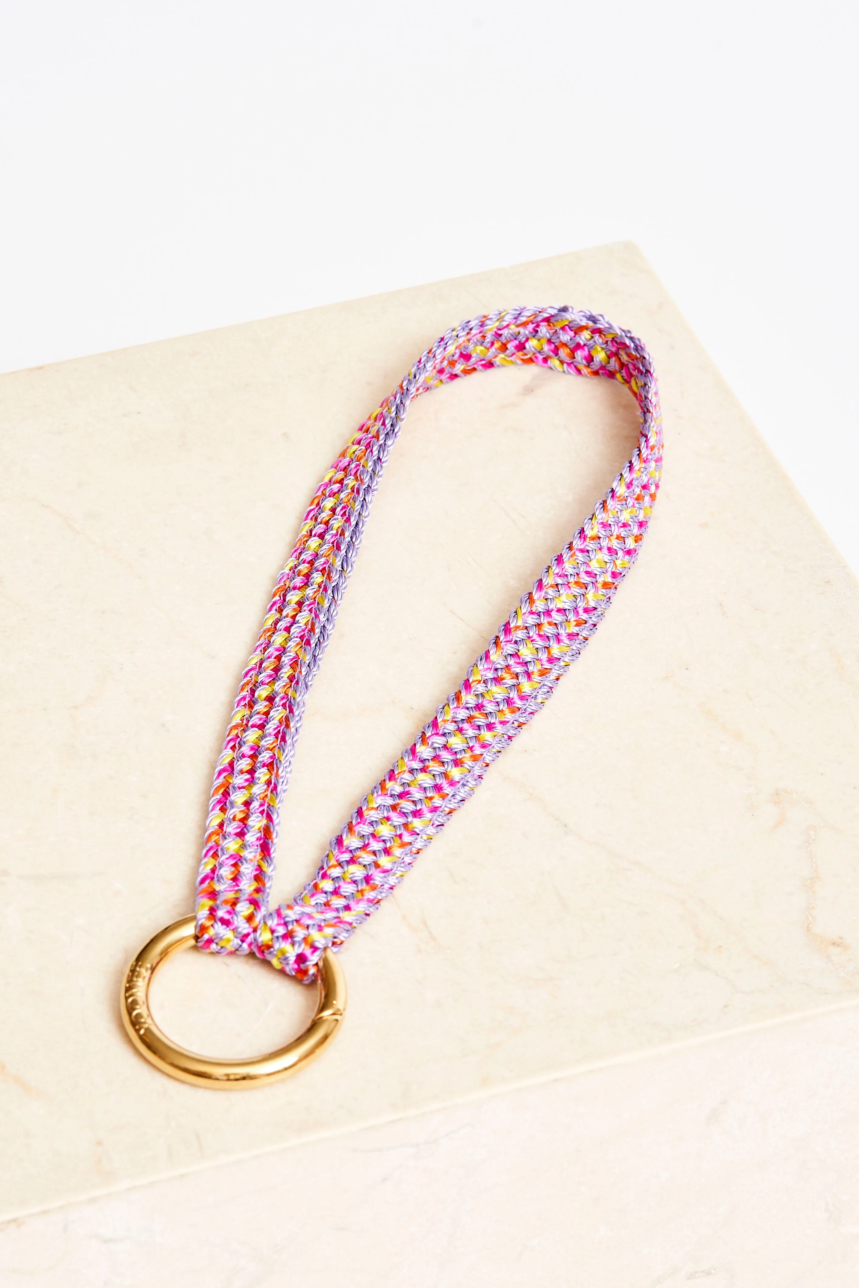 keychain band - FATIMA mini - purple power