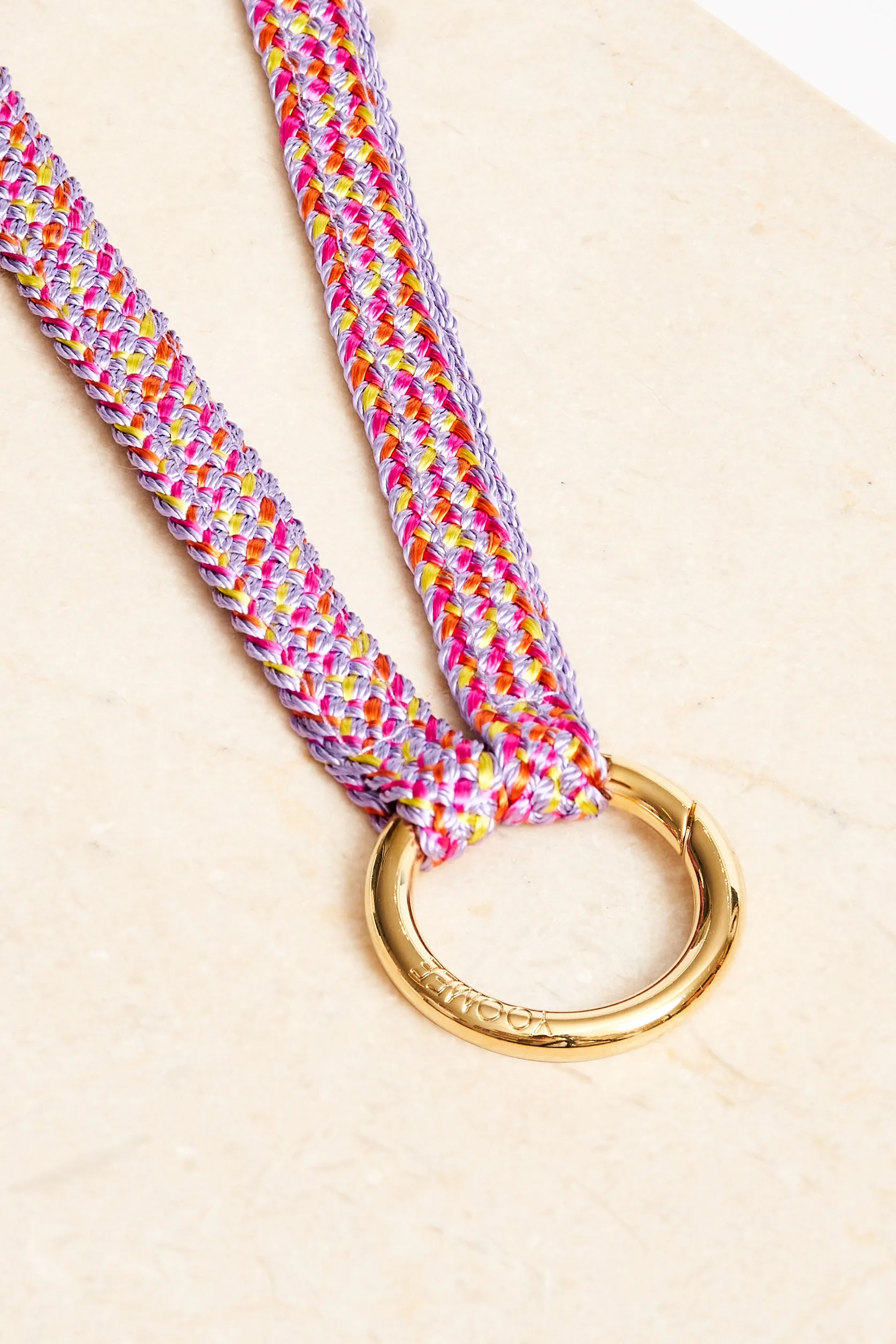 keychain band - FATIMA mini - purple power