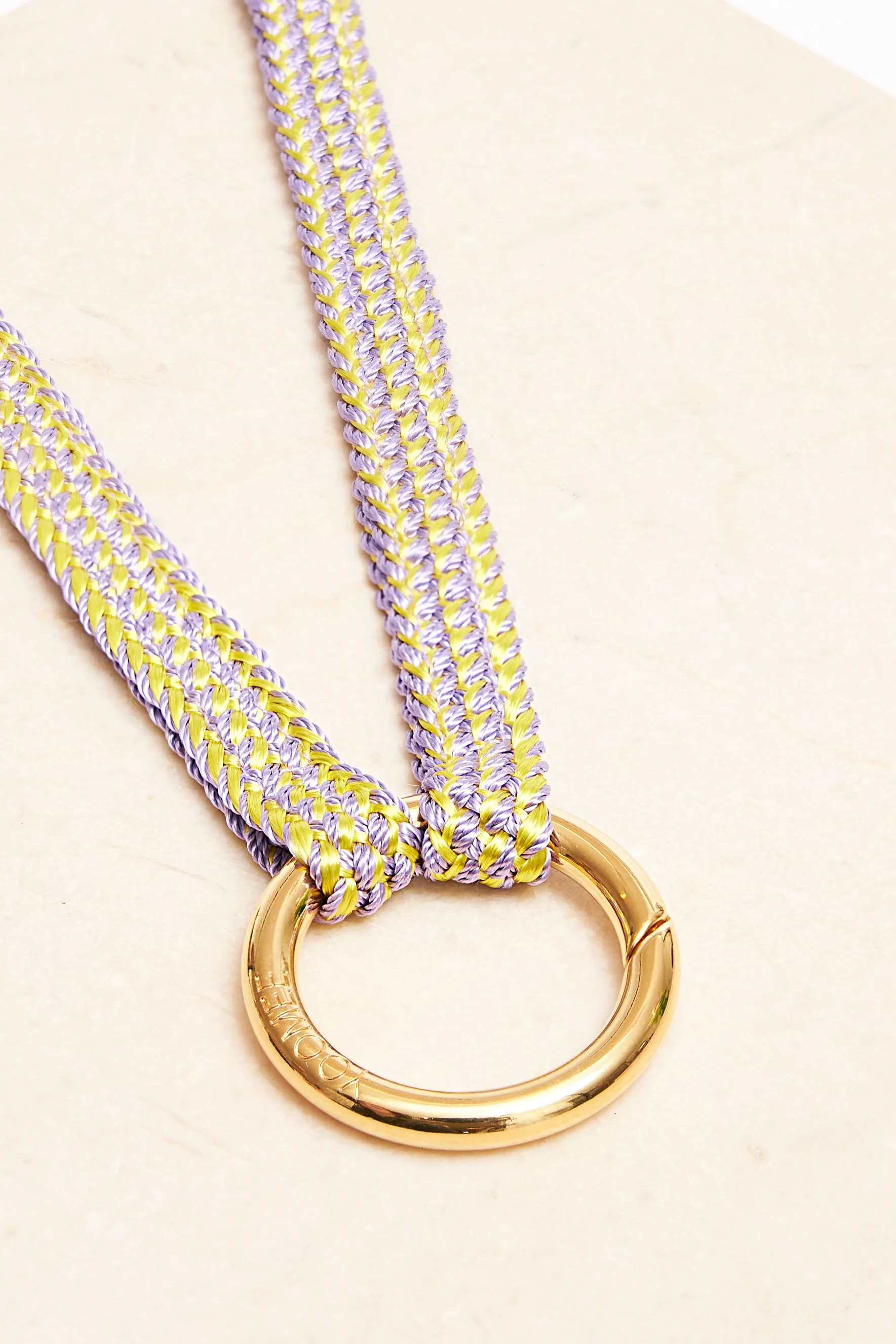 keychain band - FATIMA - neon blossom