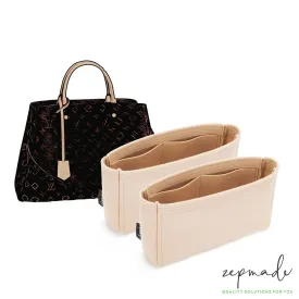 Louis Vuitton Montaigne Organizer Insert (Set of 2), Classic Model Bag Organizer