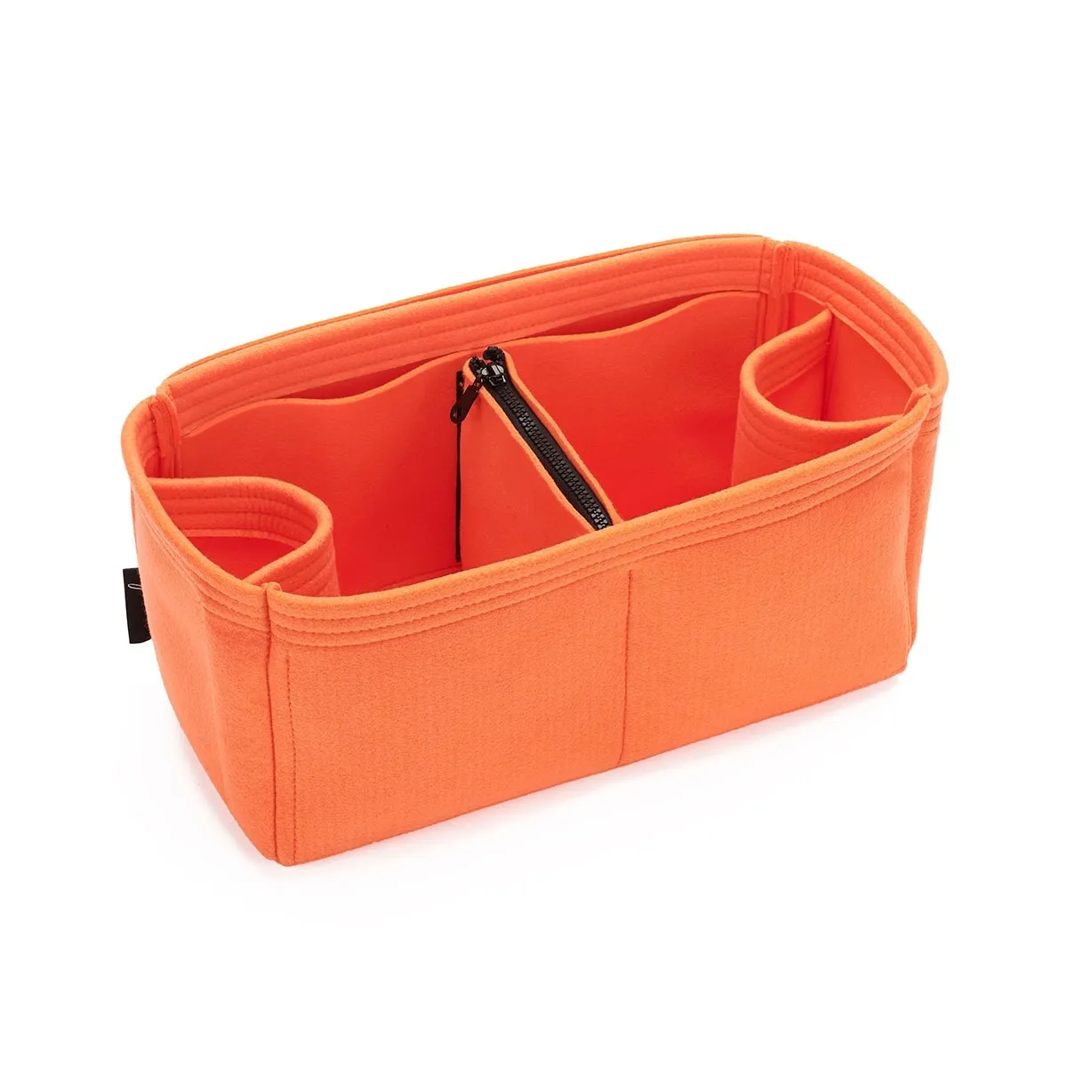 Louis Vuitton Onthego Purse Organizer Insert, Bag Organizer with Zipper Middle Pouch and Double Bottle Holders