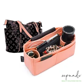 Louis Vuitton Totally Organizer Insert, Bag Organizer with Double Bottle Holders and Exterior Pockets